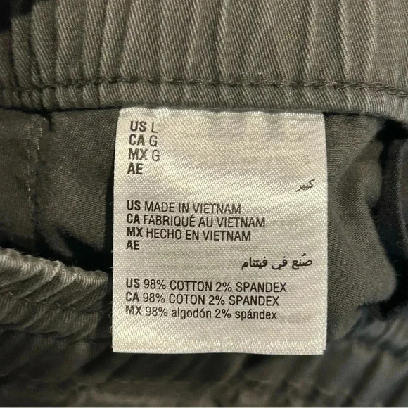 Sun & stone Articulated Jogger Pants, Large Casual Sporty Comfy Stylish Classic - Picture 4 of 5